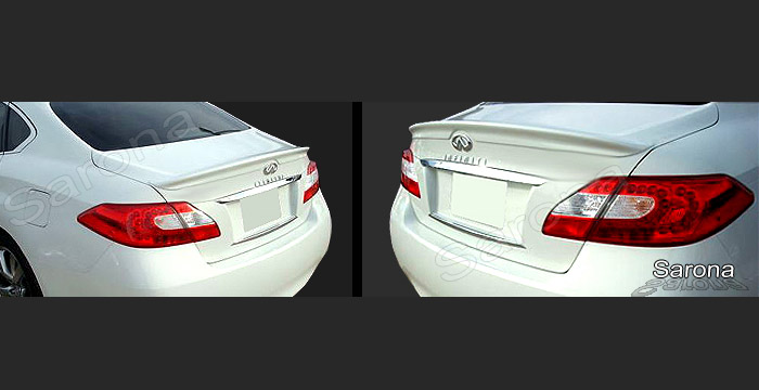 Custom Infiniti M37 Trunk Wing  Sedan (2011 - 2013) - $189.00 (Part #IF-034-TW)
